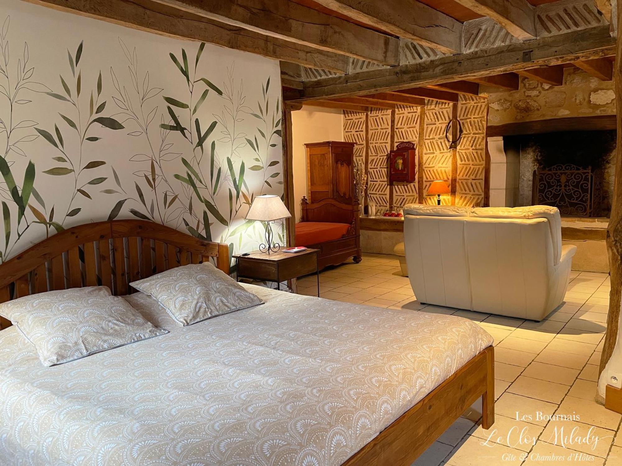 Chambres d'Hôtes Les Bournais - Le Clos Milady L'Ile-Bouchard Extérieur photo